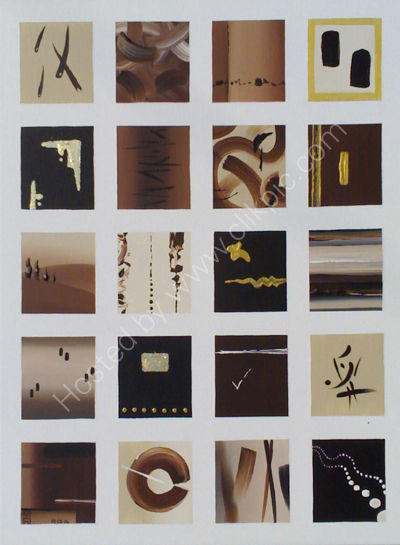 Brown Squares V